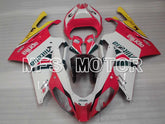 Carénage ABS Aprilia RSV 1000 R 2004-2009 - Alitalia - Blanc Rose - MFS4312